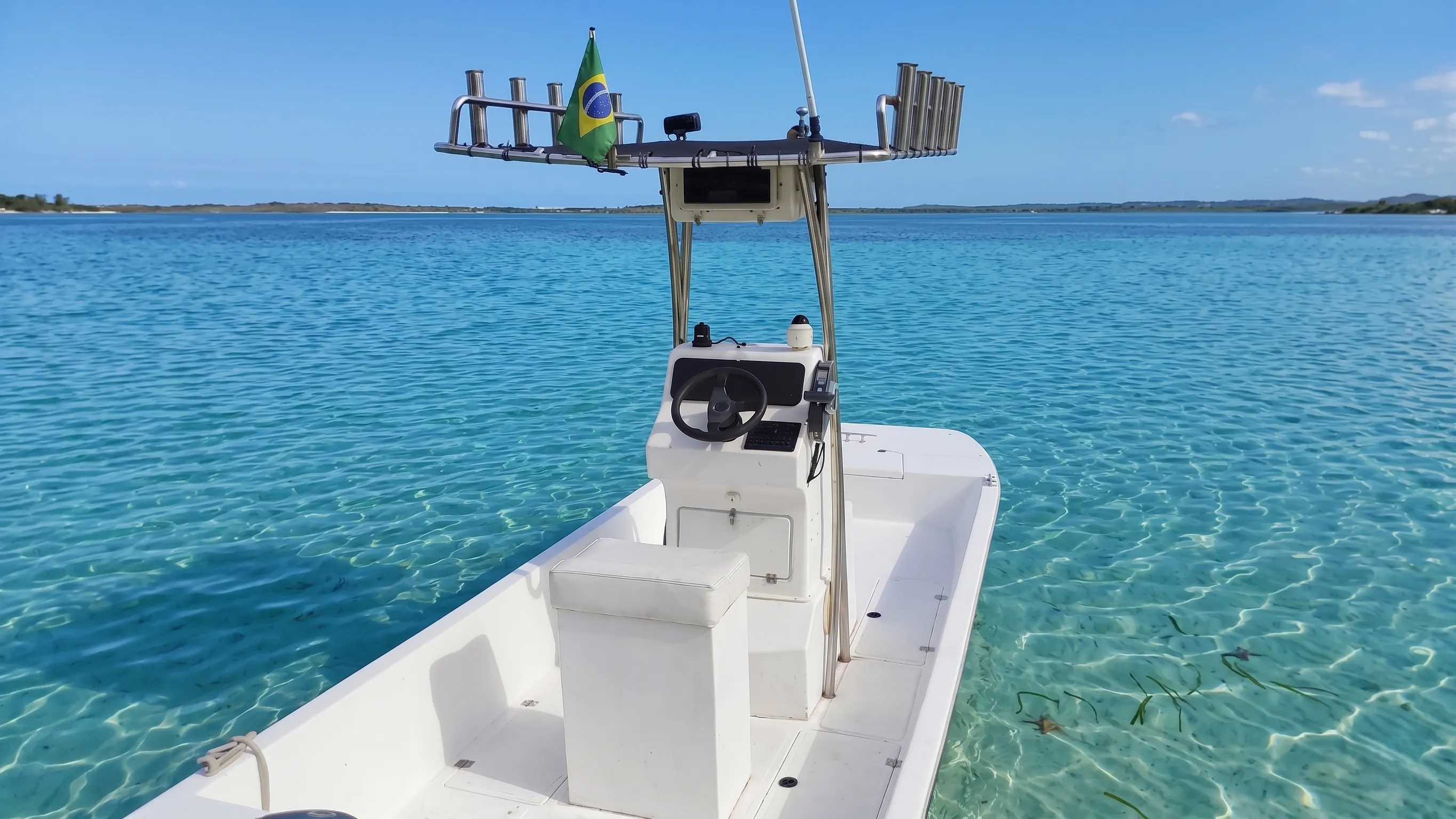 Catamarã para mergulho